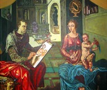 Saint Luke Drawing the Virgin