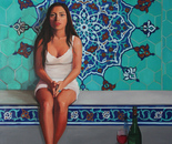 'Silence', oil on canvas, 48 x 38 inches