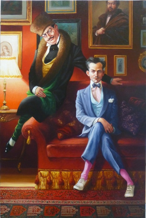 LE COUPLE DE DANDIES