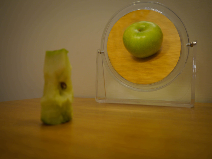 Half Full Apple