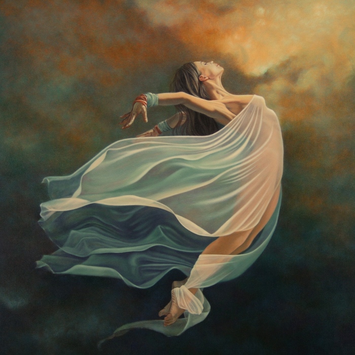 "Transcendence" 48"x48" oil on canvas