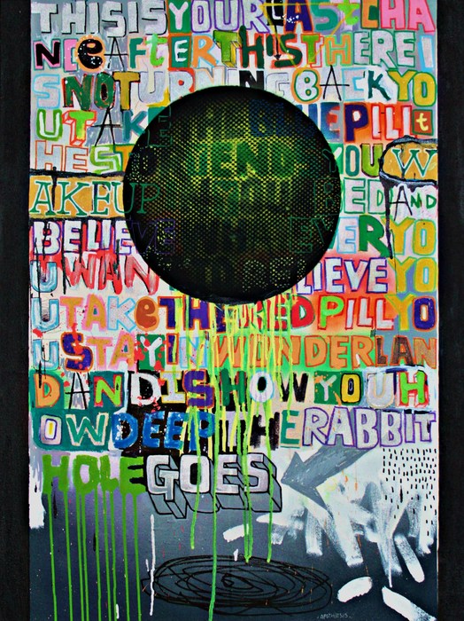 The Third Pill (after Basquiat)