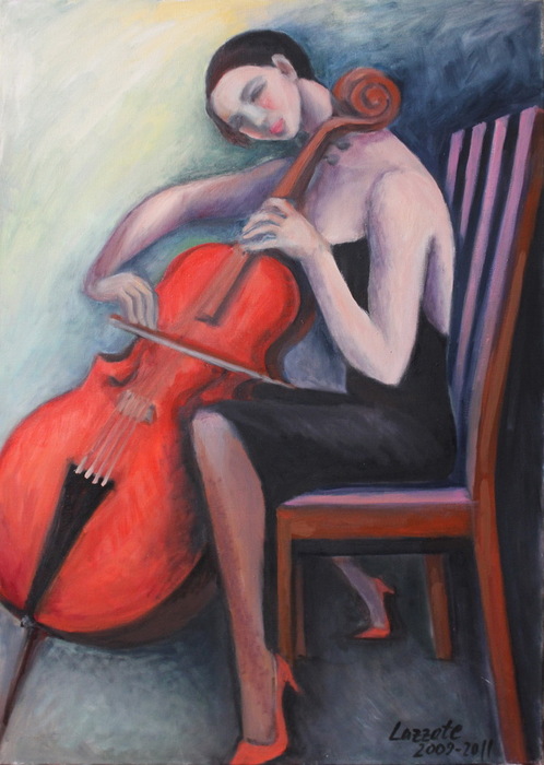 VIOLONCELLE  2011  70x50cm