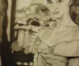 Audrey Hepburn portrait