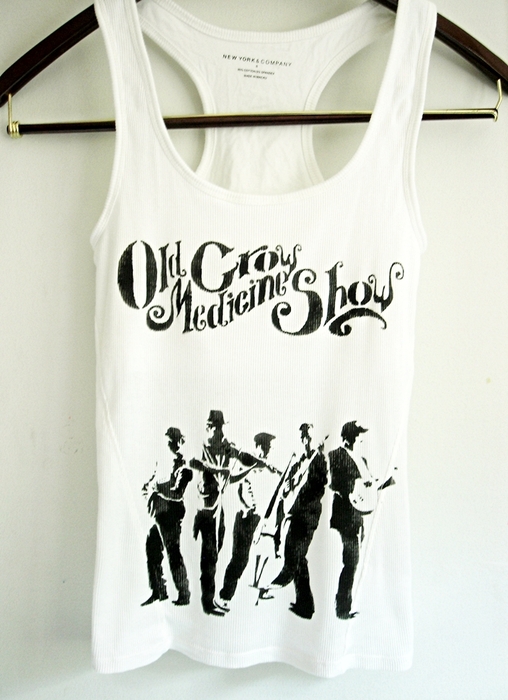 Old Crow Medicine Show stencil