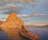Indian on Lake Pyramid 