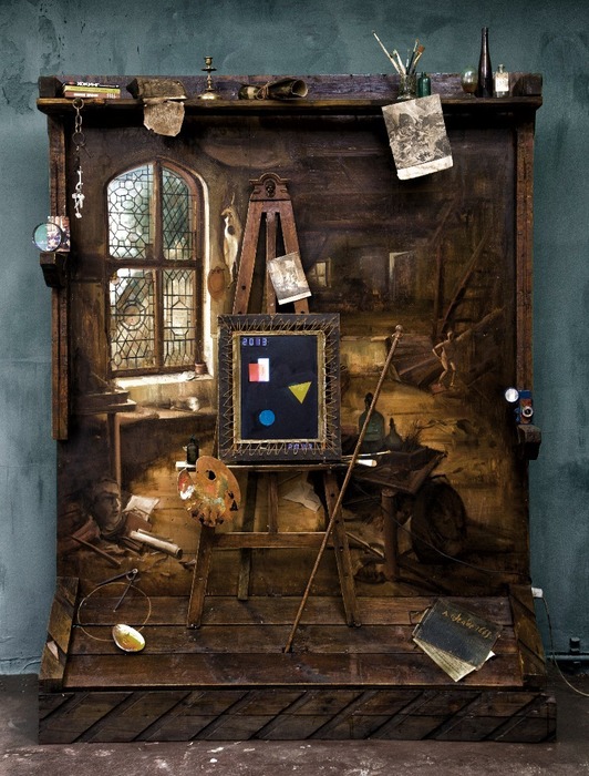  "The Forms of Time" is the installation-workshop of Adriaen van Ostade