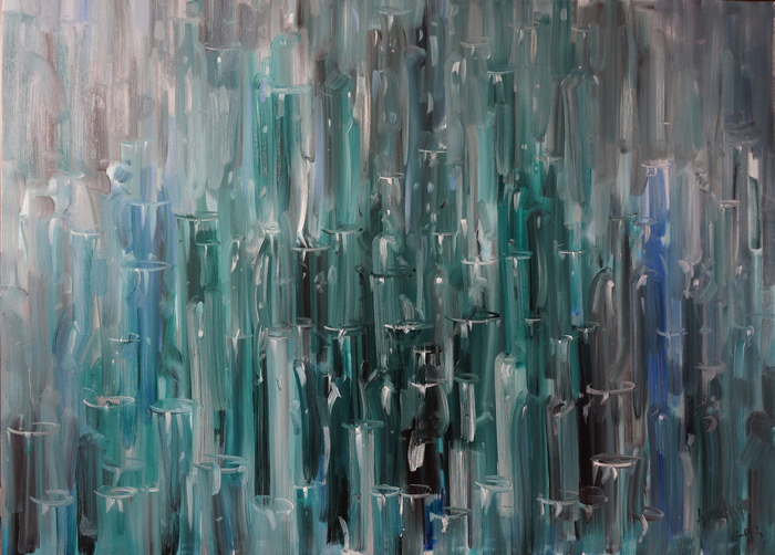 "Glass jars"