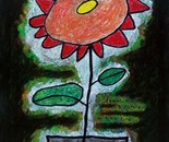boy alkaf, save a flower, 740 x 420 mm, acrylic on canvas, 2012