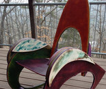 Handmade Wood CURVATURE Rocker