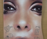 dixon / "Visage" / 48x61cm / spray paint and acrylic on cardboard / 2013