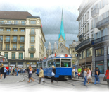 zurich art illustration