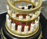 Chinese abacus made of pearls
