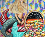 Rocker Mermaid And The Enchanted Cornucopia