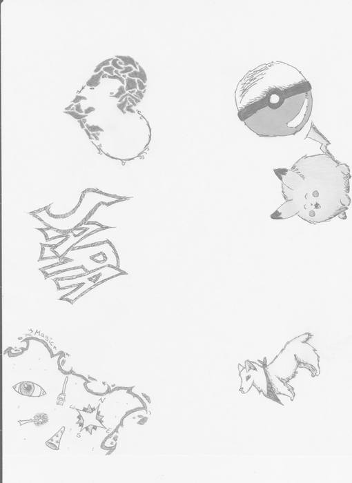 Sketches.... Pikachu?