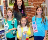 Natalya B. Parris with her students; Art Explorers class on December 3, 2015 at the Gaithersburg Arts Barn, 301-258-6394