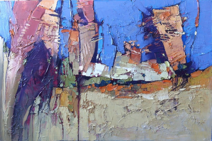 Tel Aviv. Soul and memory - 5, 120 x 70