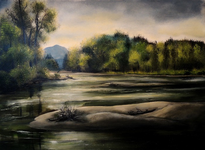 Hidden View, 18x24