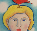 Girl with Bird