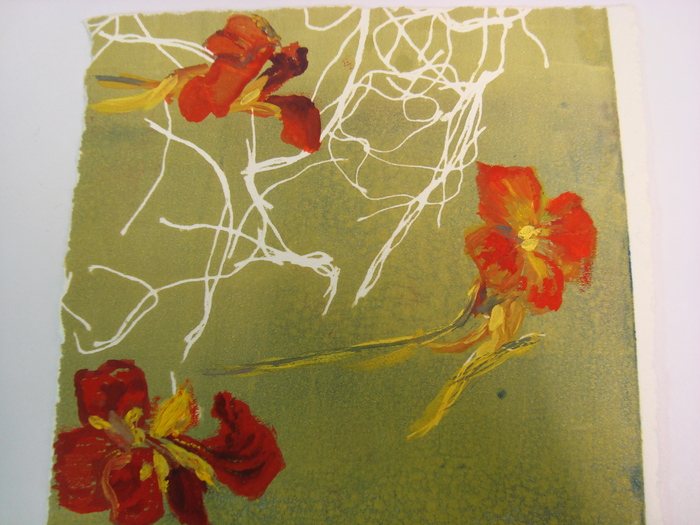 Cress flowers