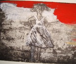 A girl on the seaside