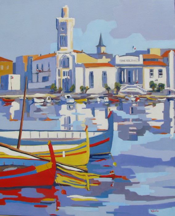 Sète oil on canvas73X60