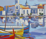Sète oil on canvas73X60