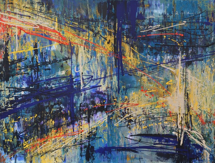 Path. Diptych, both parts. 