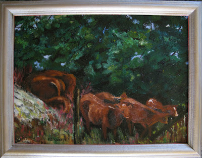 Cattle in the Rain