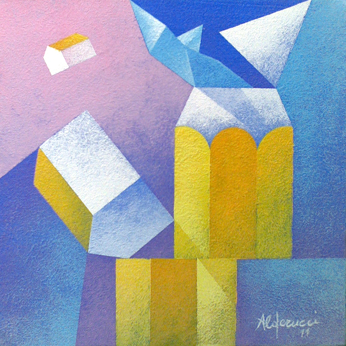 Nell'aria della sera_cm.40x40