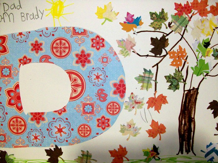 Happy Father's Day 2015 from Natalya B. Parris and her students! D for DAD