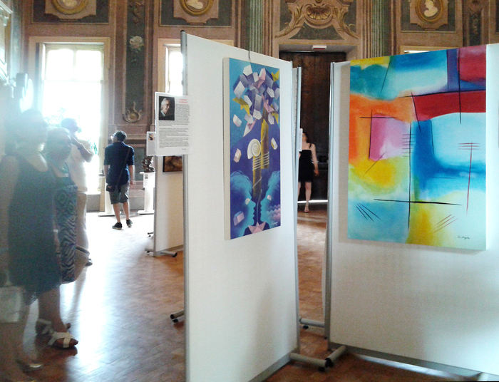 mostra_Villa Amoretti_l'opera esposta