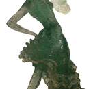 A flamenco dancer