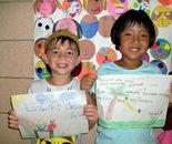 The winners of My Favorite Fruits Contest at Montgomery County Recreation DES Summer Fun Center 2015; HOST Initiative and Health, Wellness and Fitness program