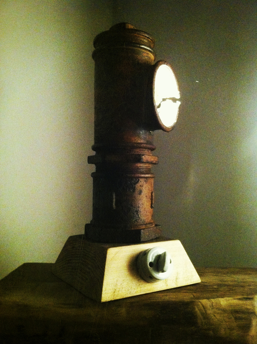 Gas Pipe Lamp