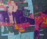mixed media on canvas 90x120 cm