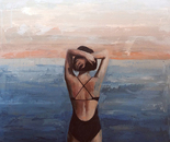 Absorbed in the sunset