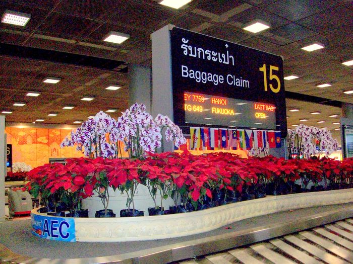 Bangkok Suvarnabhumi Airport on December 26, 2015 