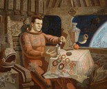 Gagarin's breakfast. 