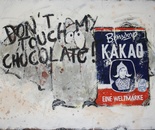 don't touch my chocolate, 80x115 cm
