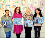 Art Workshop featuring Mikhail Vrubel and painting Lilac 1900 on April 15, 2016 at BlackRock Center for the Arts, Instructor Natalya B. Parris; 12901 Town Commons Drive Germantown, Maryland 20874