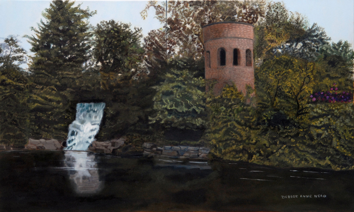 "RAPUNZELS' TOWER" OIL ON CANVAS