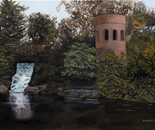 "RAPUNZELS' TOWER" OIL ON CANVAS