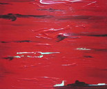This is anger, acrylic 80W/60h cm, 2 cm. Painted on a day when I was stark angry