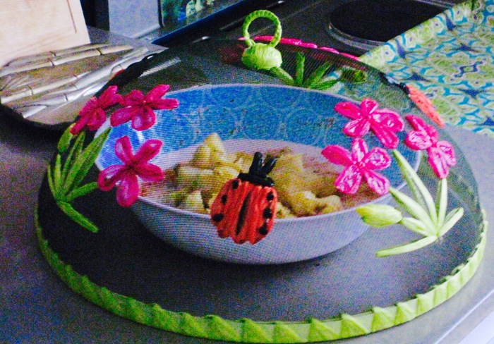 food trellis cover