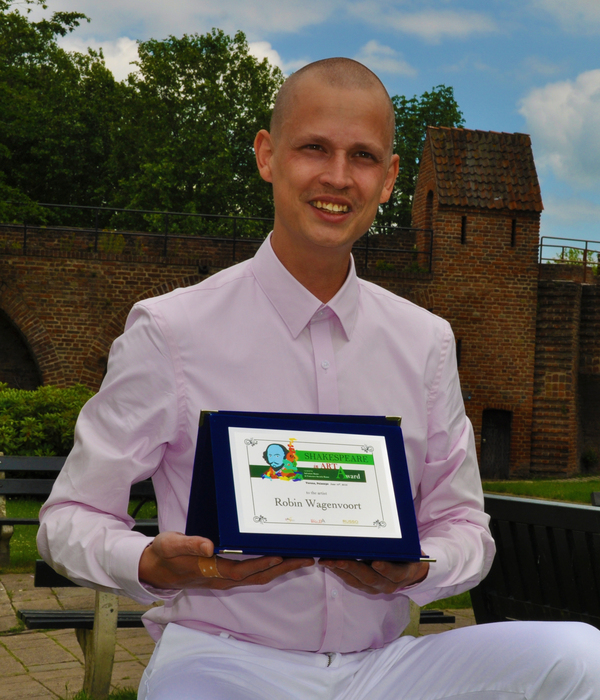 Robin Wagenvoort received the International Art Award Shakespeare in Art