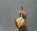 Origami jewellery piece 1