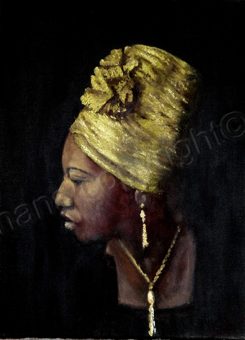 african lady