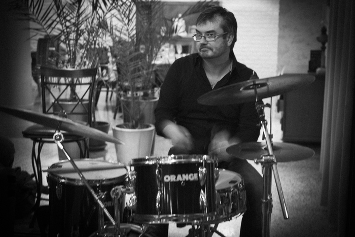 Stéphane Miñana-Ripoll à la batterie
