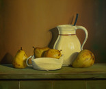 Pears   50x50cm   oil on linen